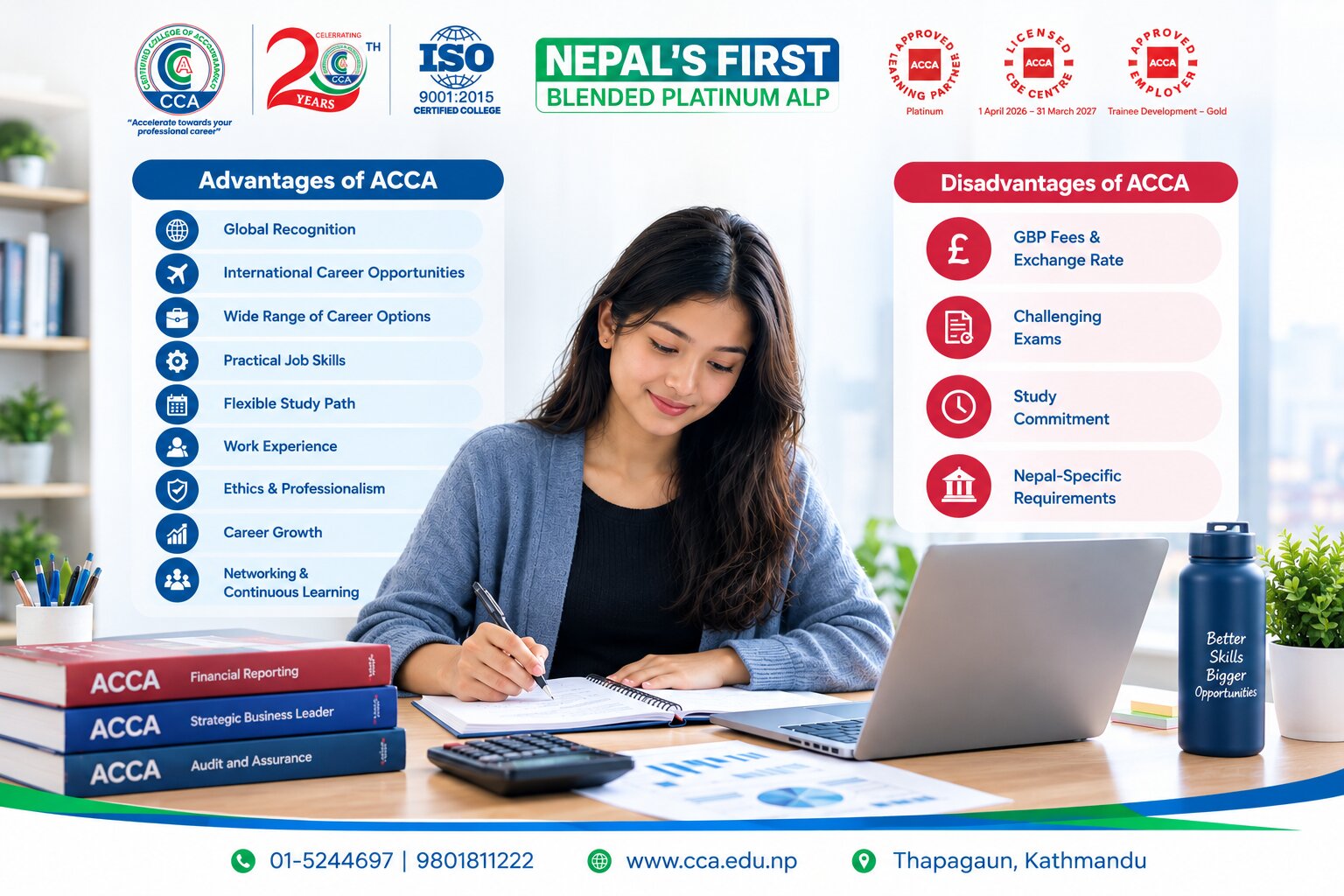 Advantages and Disadvantages of ACCA in Nepal